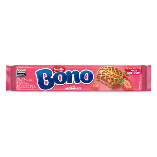 BONO - Biscuit Sandwich Frutilla 90g