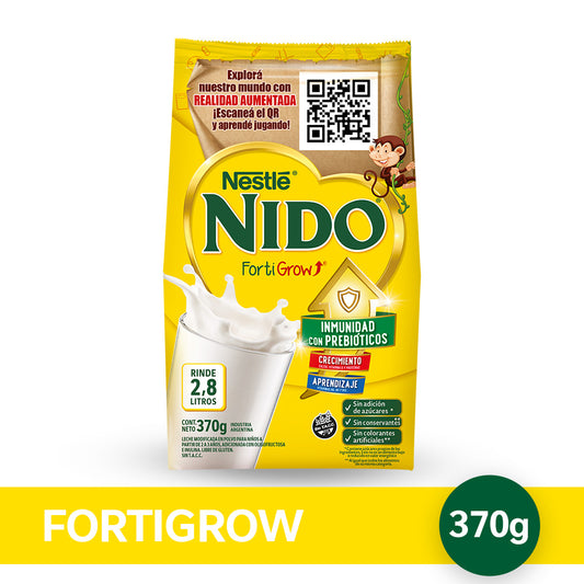 Nido Fortigrow  Prebióticos 370r