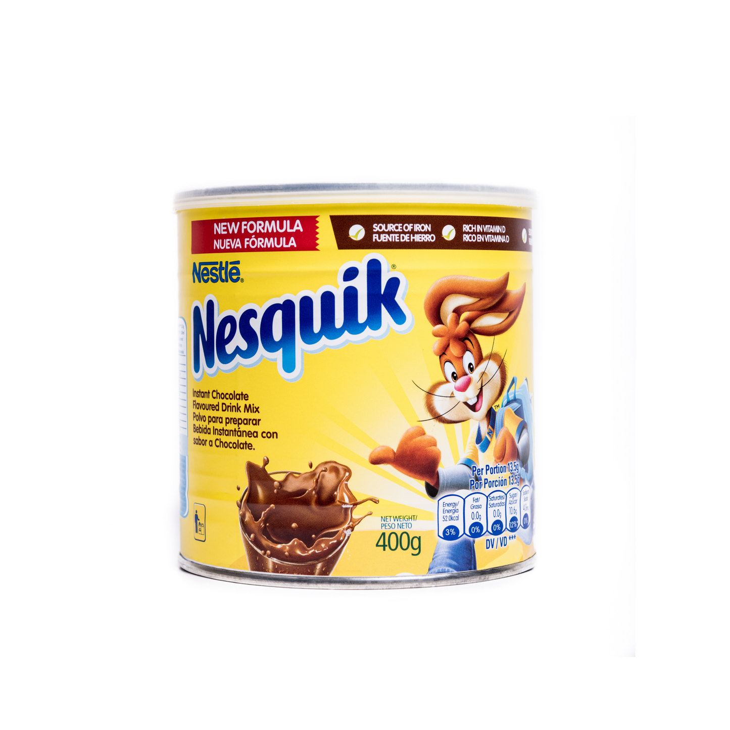 Nesquik chocolate en polvo 400gr