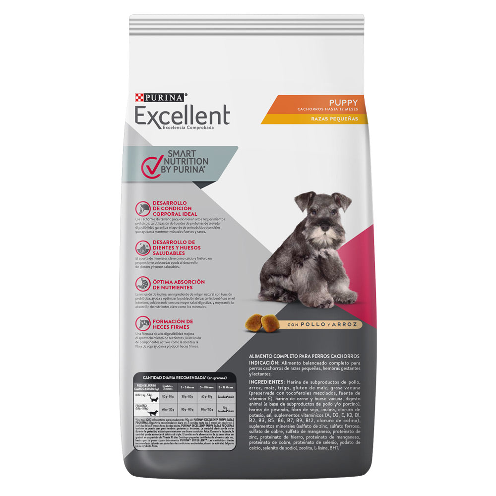 Excellent Dog Cachorros razas pequeñas 3kg