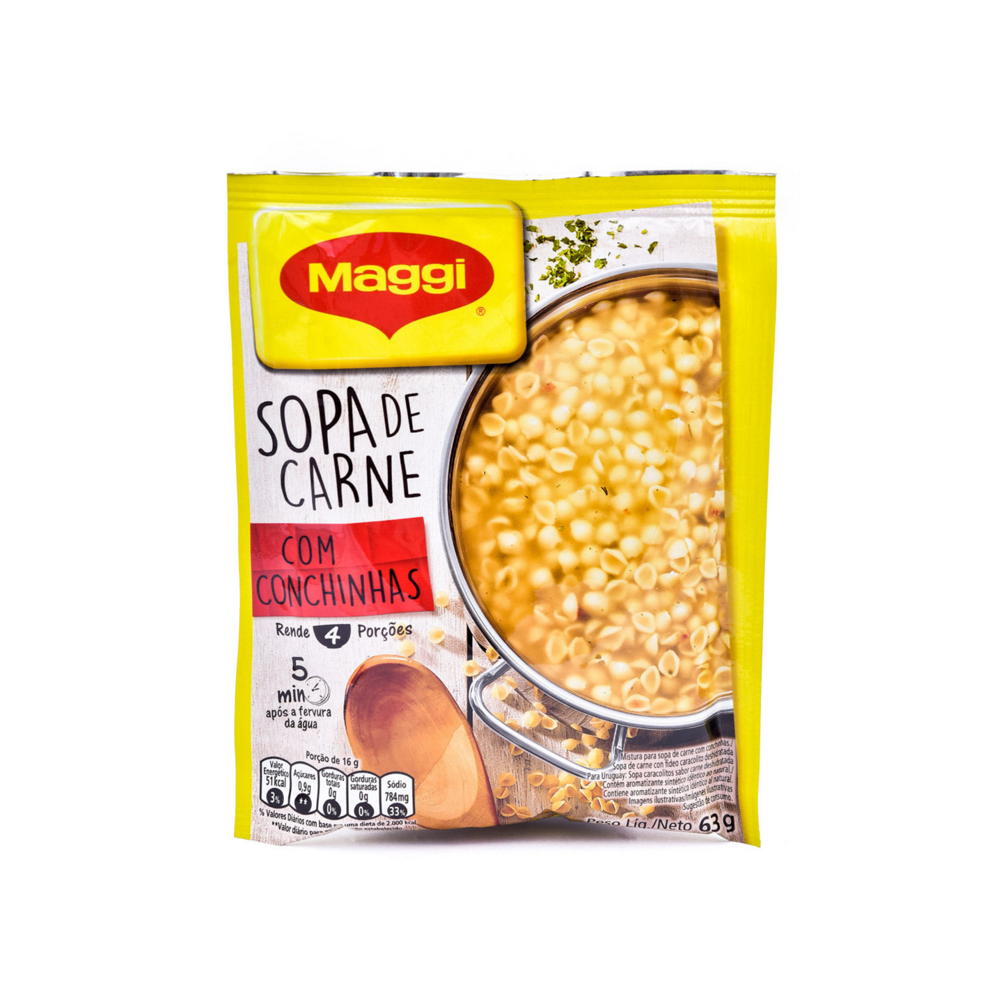 Sopa de Carne y Caracolitos 63g