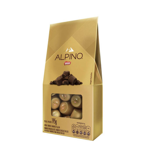 Bolsa de chocolate Alpino 195gr